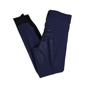 Dover Saddlery Womens Blue Green Equestrian Riding Pants Size 24